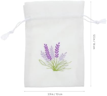 LUOZZY 12pcs Drawstring Sachet Bags for Candy and Lavender