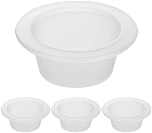 ASAWASA 4 Pcs Silicone Wax Warmer Liners Reusable