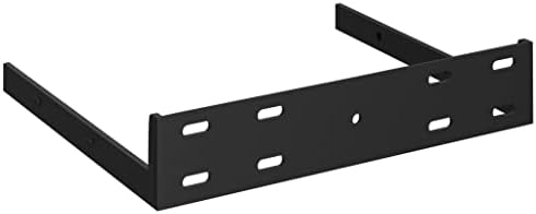 vidaXL Floating Corner Shelf Gray 138x138x15 Honeycomb MDF