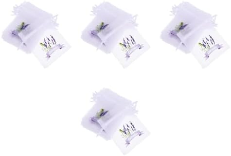LUOZZY 80 Pcs Lavender Sachet Bags with Drawstring 1