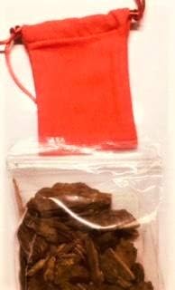 Jezebel Root 1 Oz with Red Flannel Bag - Handmade
