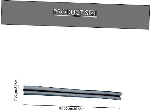NUOBESTY 3pc Under Door Draft Stopper Soundproof Windproof Seal Strip