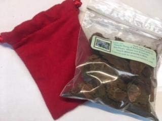 Jezebel Root 1 Oz with Red Flannel Bag - Handmade