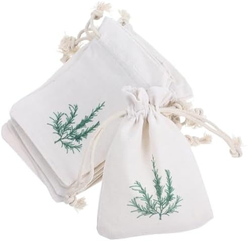 LOGOFUN 10PCS Lavender Sachet Bags for DIY Wedding Party Supplies
