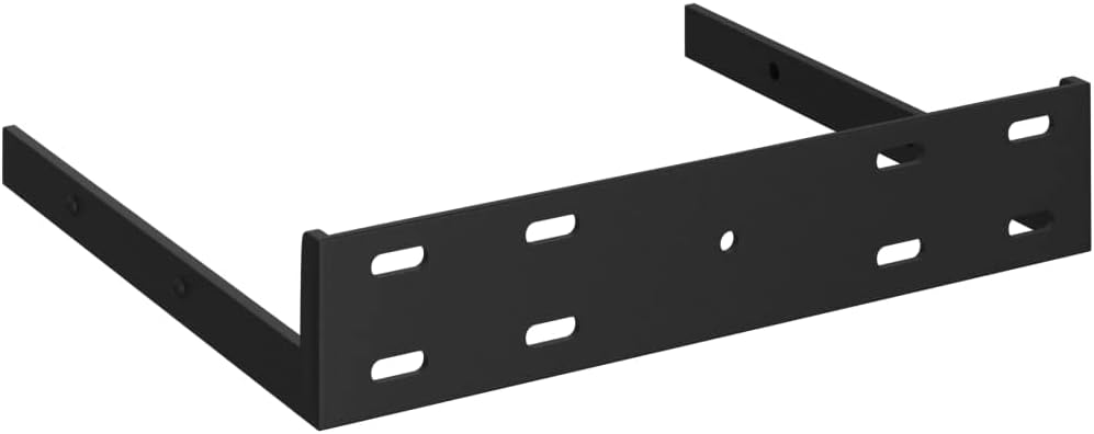 vidaXL Floating Corner Shelf Gray 138x138x15 Honeycomb MDF