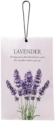 4 Pack Lavender Sachets for Closet and Drawer Freshener