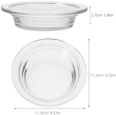 Aromatherapy Glass Wax Warmer Dish Replacement for Home Fragrance Lamp