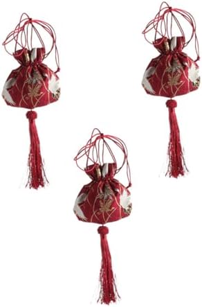 3pcs Portable Chinese Style Decorative Sachet Holder