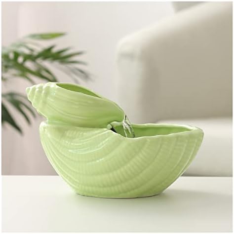 HEXEH Tabletop Fountain with Conch Design