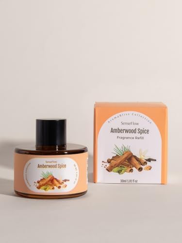 SenseFlow Home Scent Refill for SF101 Amberwood Spice
