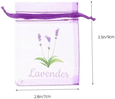 50pcs Lavender Sachet Bags for Dried Flowers and Tea