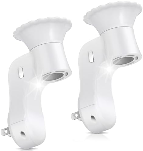 2PCS Wall Fragrance Plug with Light and Control