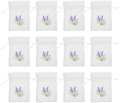 LUOZZY 12pcs Drawstring Sachet Bags for Candy and Lavender