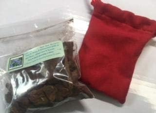 Jezebel Root 1 Oz with Red Flannel Bag - Handmade