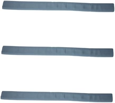 NUOBESTY 3pc Under Door Draft Stopper Soundproof Windproof Seal Strip