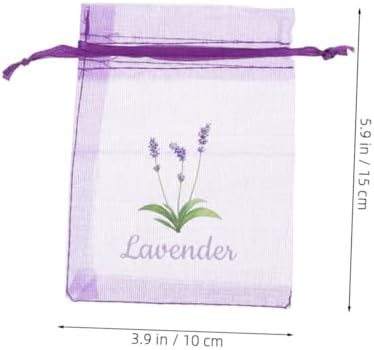Cabilock 20pcs Lavender Scented Drawstring Sachets