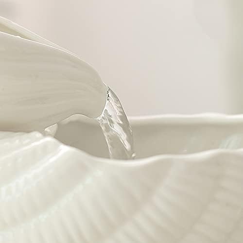 HEXEH Tabletop Fountain with Conch Design