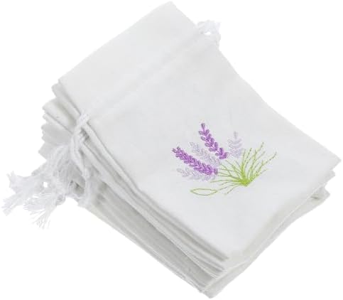 LOGOFUN 12pcs Lavender Sachet Bags for Home Decor