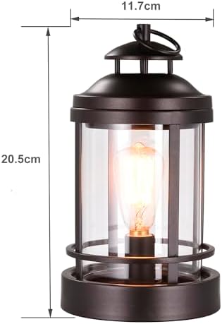 Retro Castle Wax Melting Warmer with Edison Bulb