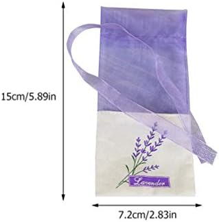 Cabilock 22Pcs Clear Lavender Drawstring Sachets