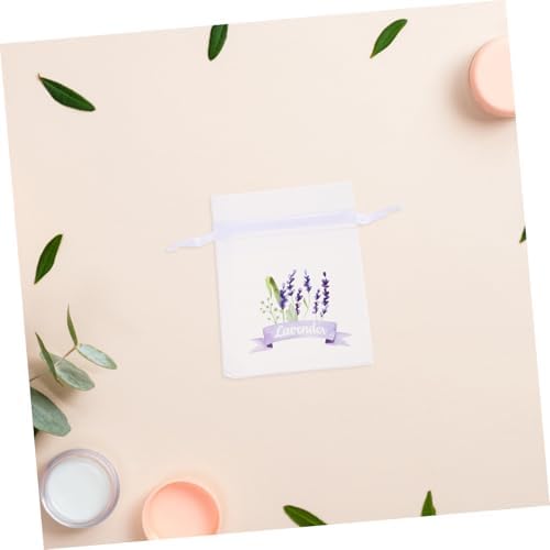 Ciieeo 20pcs Empty Drawstring Sachet Pouches for Lavender