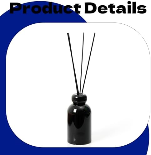 Black Fibre Reed Diffuser Sticks 50pcs