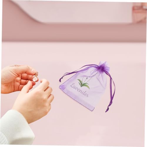 Cabilock 20pcs Lavender Scented Drawstring Sachets