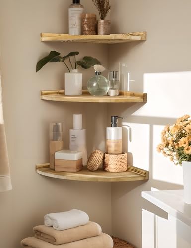 Godimerhea Corner Shelves Wall Mount 12x12 Inch