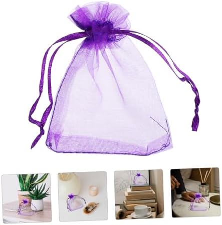 100pcs Lavender Sachet Bags Empty Scented for Home Storage