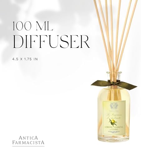 Antica Farmacista Lemon Verbena Cedar Diffuser 34 Fl Oz