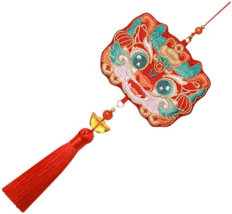 LIFKOME Embroidered Dragon Sachet Holder Bag