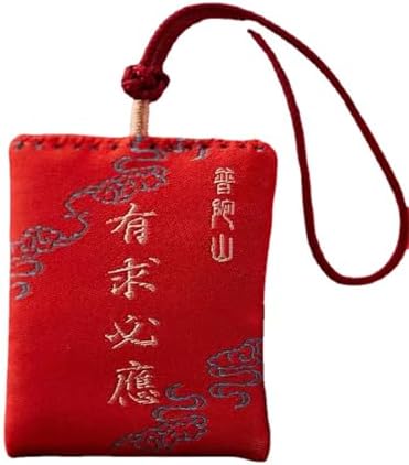 Blessing Bag Talisman Red Pendant Minimalist Decor