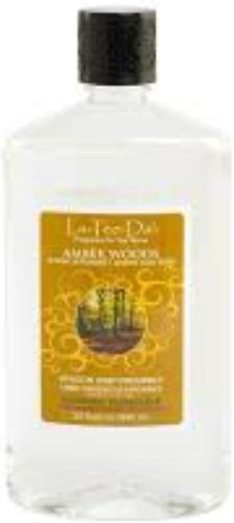 La-Tee-Da Amber Woods Fragrance Lamp Oil - 32 oz
