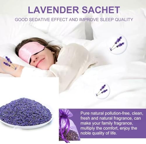 20 Piece Lavender Sachets for Home Fragrance
