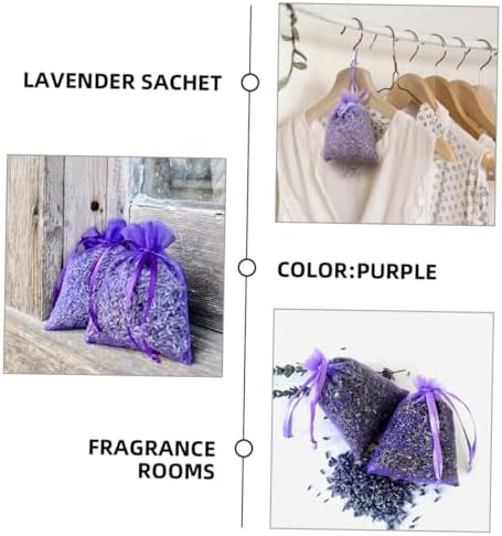 10Pcs Lavender Sachet Bags for Wardrobe Fresheners