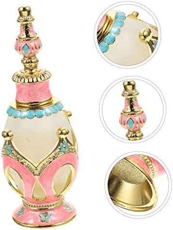 Elegant Arabian Perfume Bottle for Essential Oils Travel Portable Crown Design