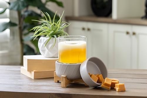 Candle Warmers ETC 2-in-1 Wooden Pedestal