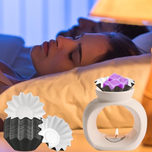50 Pcs Reusable Wax Melt Liners For Electric Warmers