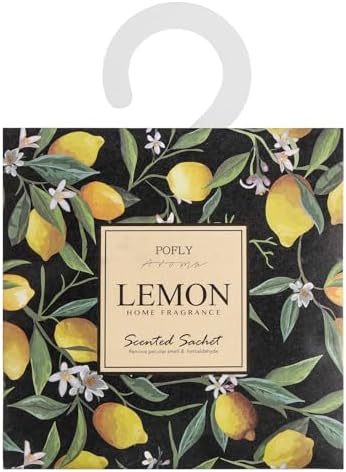 12-Pack Lemon Scented Sachets for Home Dcor
