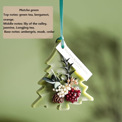 3 Pack Scented Wax Sachets with Christmas Tree Design