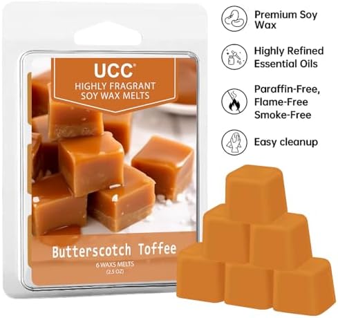 UCC Fall Scented Soy Wax Melts 4 Pack