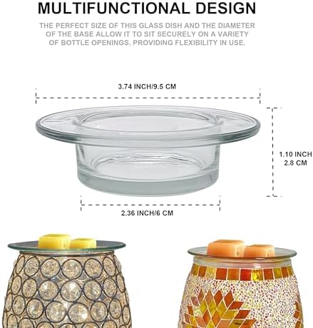 Replacement Wax Warmer Dish for Durable Glass Use