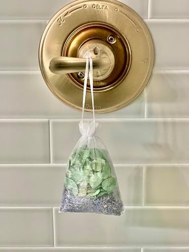 Natural Eucalyptus Lavender Shower Sachets Pack of 3