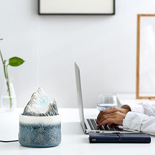 Ceramic Tabletop Water Fountain for Home Decor