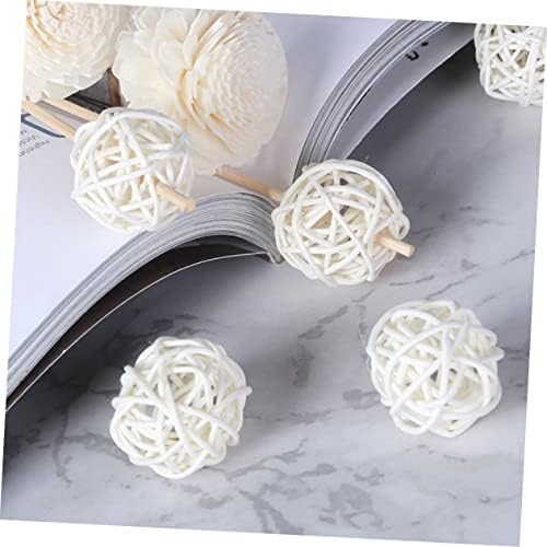 25pcs Handmade Wicker Rattan Balls Aromatherapy Diffuser