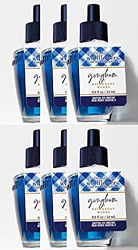 Bath and Body Works Gingham Wallflower Refill 6-Pack