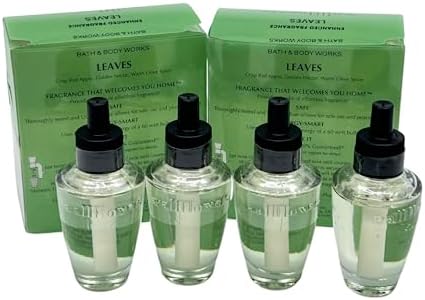 Bath Body Works Leaves Wallflower Bulb Refills 4 Pack