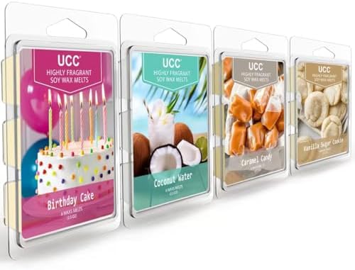 UCC Wax Melts with Strong Fragrance 4 Pack 1