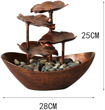 Tabletop Water Fountain with 4-Tiers and USB Pump