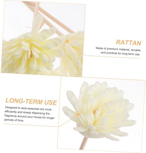 Ciieeo Chrysanthemum Aroma Diffuser Sticks 5pcs Natural Rattan